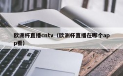 欧洲杯直播cntv（欧洲杯直播在哪个app看）