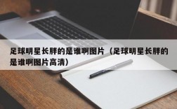 足球明星长胖的是谁啊图片（足球明星长胖的是谁啊图片高清）