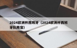 2024欧洲杯西班牙（2024欧洲杯西班牙队阵容）